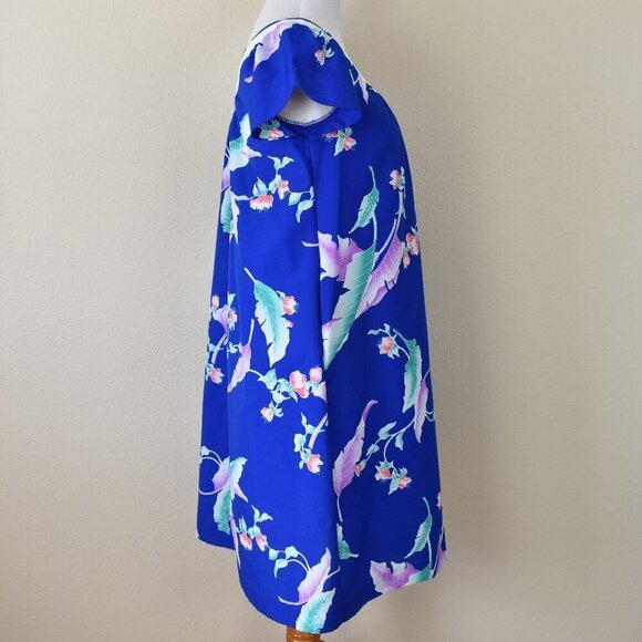 Vintage Hilo Hatties Hawaiian Mumu Dress - M - Picture 8 of 10